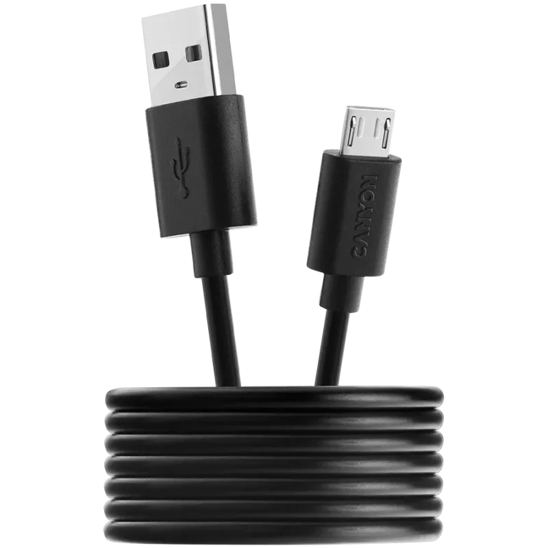 Cabo CANYON UM-1 MicroUSB 5W 1m Preto