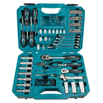 Conjunto de ferramentas de mecânico Makita E-08458 87 ferramentas