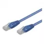 Wentronic Goobay cabo de rede CAT 6, U/UTP, azul, 5 m - mistura de cobre CCA (68417)