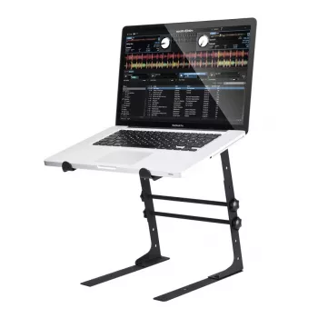 Suporte para portátil Reloop V.2 — suporte de metal ajustável para portáteis (modelo 222358)