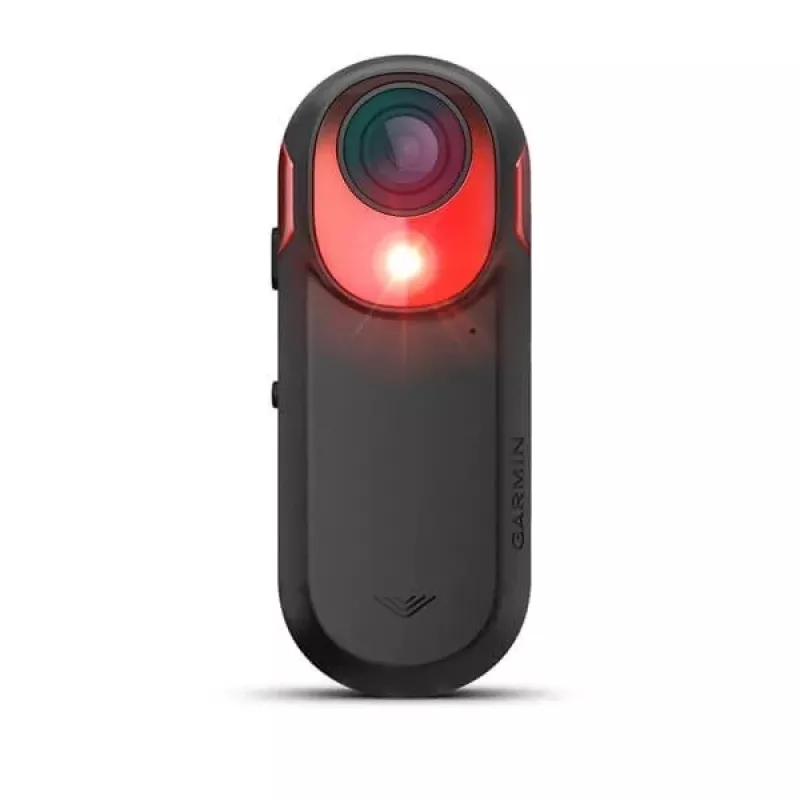 Radar de marcha-atrás com câmara Garmin Varia RCT716 — sem fios, IPX7, ângulo de visão de 220°, até 10 h de autonomia, 147 g