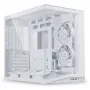 Caixa de computador Lian Li caixa de PC O11 Dynamic Mini V2 Flow branco