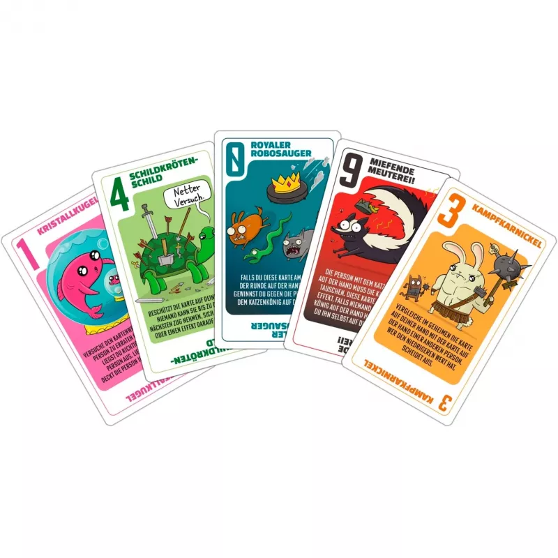 Power Hungry Pets, jogo de cartas