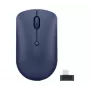 Rato ótico sem fios Lenovo 540 RF, ambidestro, 2400 DPI, recetor USB‑C 2,4 GHz, azul
