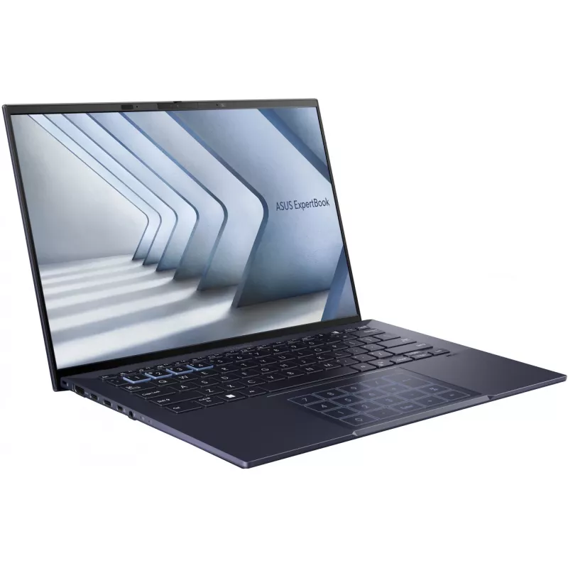 ASUS ExpertBook B9 OLED B9403CVAR-PP1735X portátil, Intel Core 7 150U, 35,6 cm (14 polegadas) WQXGA+ 2880 x 1800, 16 GB LPDDR5x, SSD de 512 GB, Intel Graphics, Windows 11 Pro, teclado alemão, preto