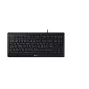 Teclado CHERRY STREAM TKL Universal USB QWERTZ suíço preto