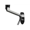 Suporte de parede Ergotron LX HD Swing Arm - conjunto de montagem (braço articulado, botão rotativo) para TV (inclinação e rotação) - alumínio - tamanho do ecrã: até 106,7 cm (até 106,70 cm (42)) - acessórios de montagem