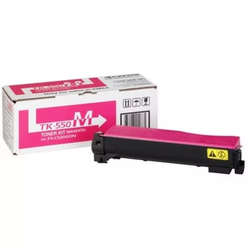 Tinteiro de toner KYOCERA TK-550M 1 unid. original magenta