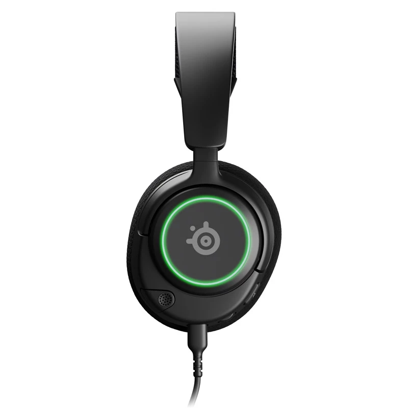 Headset Steelseries Arctis Nova 3 com fios arco de cabeça gaming USB Type-C preto