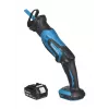Serra sabre Makita DJR183RTJ preto, azul 3000 spm
