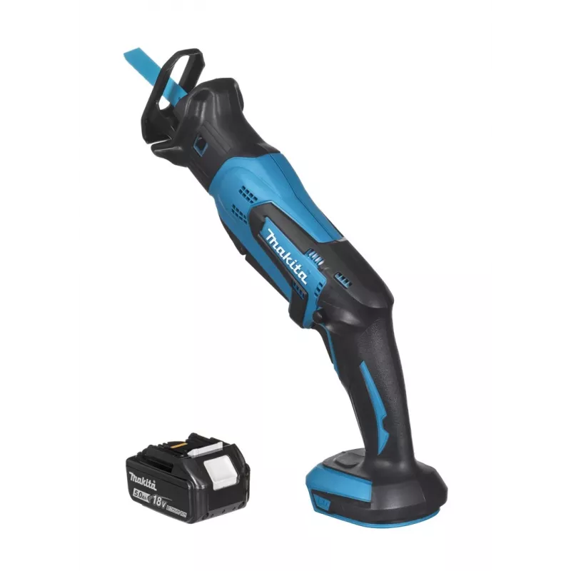 Serra sabre Makita DJR183RTJ preto, azul 3000 spm