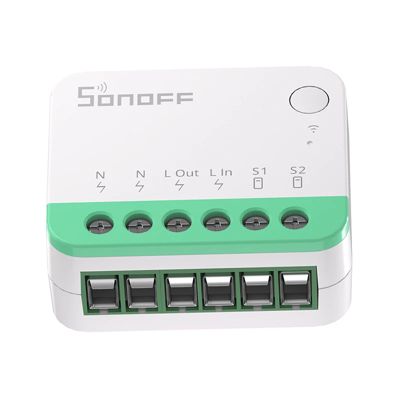 Sonoff MINIR4M Interruptor mini inteligente Wi-Fi Matter (HomeKit, SmartThings, Home Assistant).