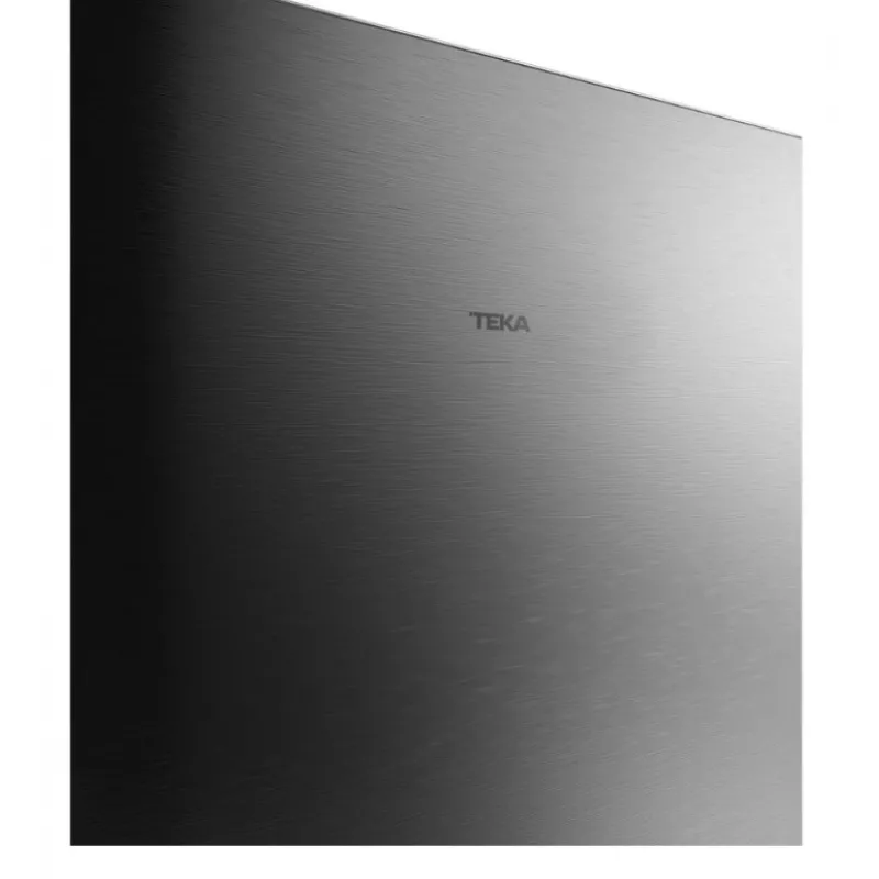 Combinado frigorífico-congelador independente TEKA RBF 54650 SS XL, aço inoxidável, 401 L capacidade total, congelador em baixo, No Frost, controlo tátil