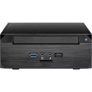 INTER-TECH ITX MW-02 Type C 3.0 incl. conector USB 3.0 Type C externo incl. compartimento fino para unidade de DVD (88881246)