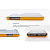 Capa traseira VixFox para iPhone 7/8 Plus, amarelo-mostarda, capa protetora rígida