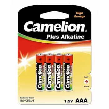 Pilha descartável Camelion LR03-BP4 AAA alcalina