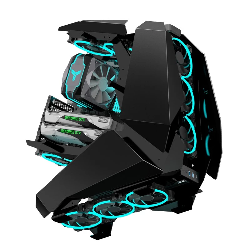 Caixa de PC Jonsbo MOD5, ATX, preto