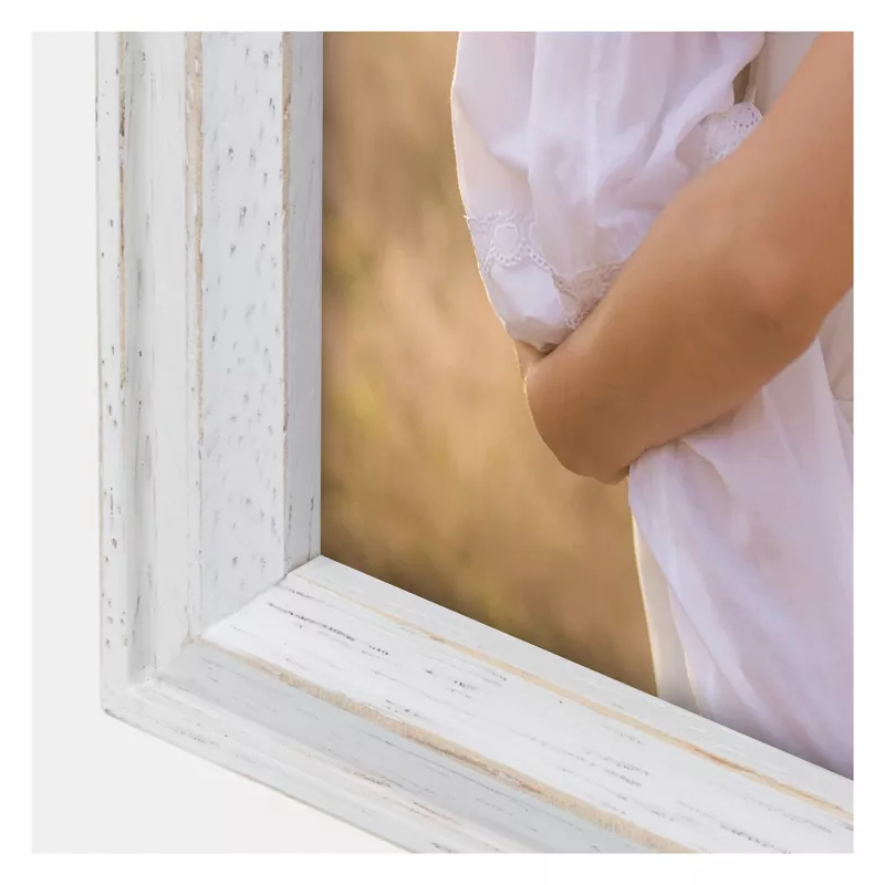 Moldura de madeira ZEP Rosel White 13x18 AC257W