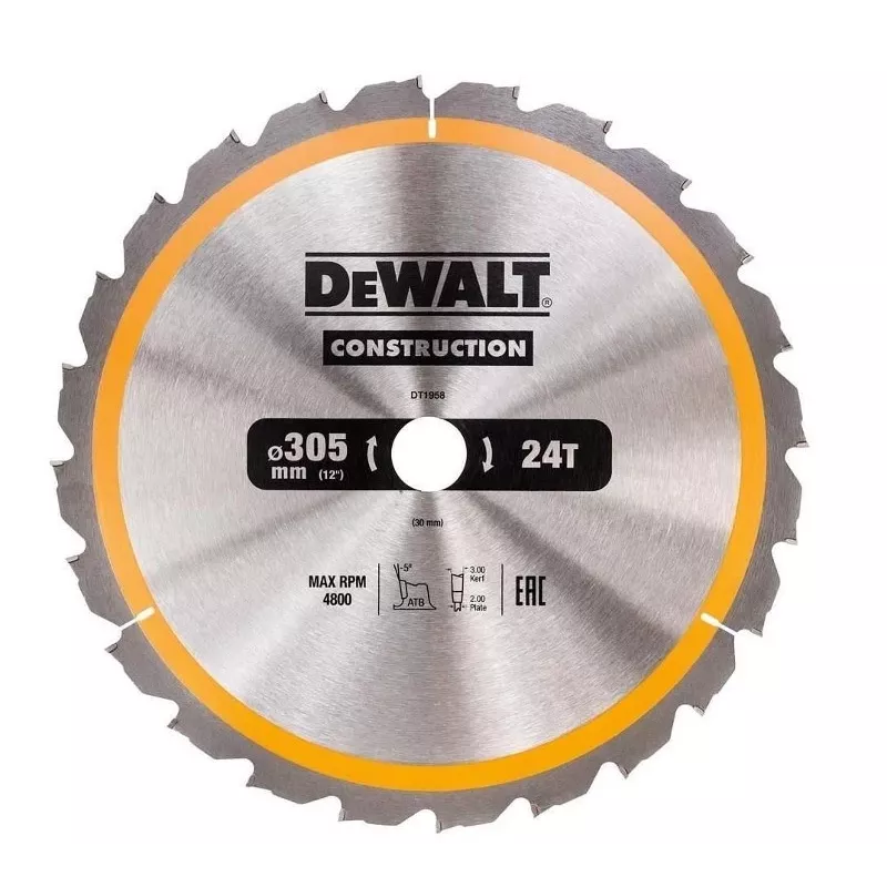 Lâmina de serra circular DeWALT DT1959-QZ 1 unid.
