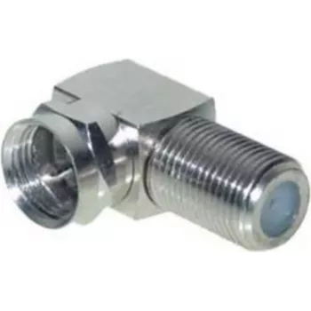 Adaptador coaxial F macho ShiverPeaks 85210-EC, adaptador coaxial fêmea para macho