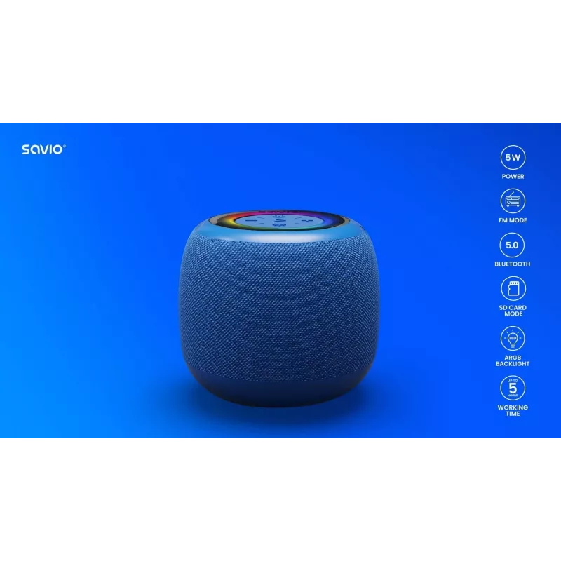 Altifalante Bluetooth Savio BS-042 5 W