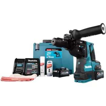 Martelo perfurador a bateria Makita HR004GM201 SDS-plus 2,9 Joule 2 baterias, carregador incl.