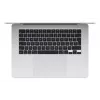 MacBook Air 15, prateado, M4 (10-CPU/10-GPU), 16 GB, 512 GB, alemão, fonte de alimentação 35W Dual USB-C Port, MW1H3D/A