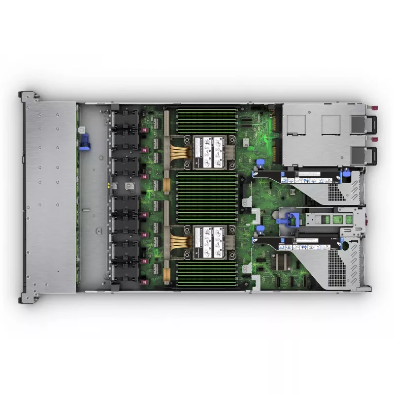HPE ProLiant DL360 Gen11 Network Choice - Servidor - Montagem em rack - 1U - Dois sentidos - 1 x Xeon Gold 5515+ / 3,2 GHz - RAM 32 GB - SATA/SAS/PCI Express - Hot-Swap 6,4 cm (2.5) compartimento/ranhura