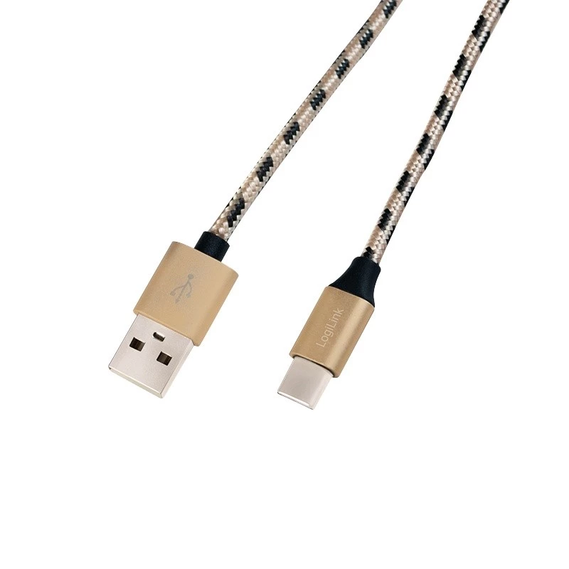 Cabo de sincronização e carregamento USB 2.0 AM para ficha USB-C