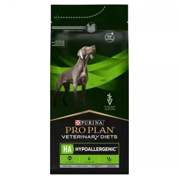 Purina Pro Plan Veterinary Diets Canine Hypoallergenic (HA) comida seca para cães, 1,3 kg