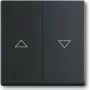 BUSCH JAEGER 1751-0-3036 - Botões - preto - plástico - 63 mm - 63 mm - 1 unid.