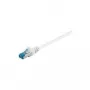 Cabo patch CAT 6a Wentronic Goobay, S/FTP (PiMF), branco, 50 m - LSZH sem halogéneos, cobre (94910)