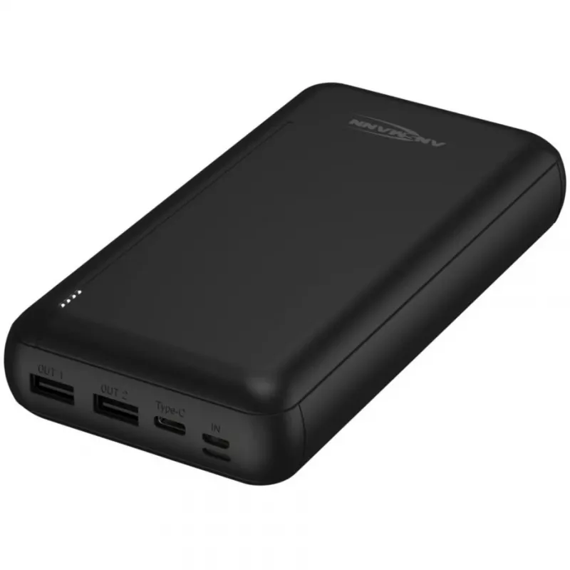 Ansmann PB212 polímero de lítio (LiPo) 30000 mAh preto (1700-0134)