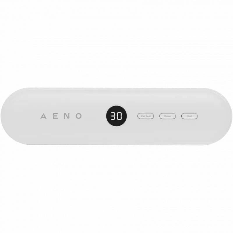 Máquina de vácuo, branca, ecrã LED, 80 W, -65 kPa (±5 kPa)