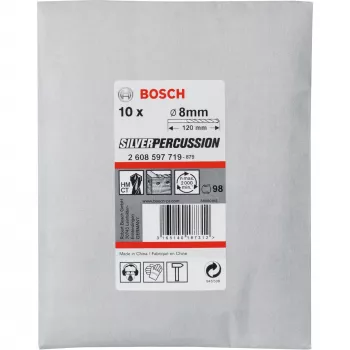 Conjunto de brocas para betão Bosch CYL-3 8mm 10 peças - outros acessórios para ferramentas (2608597719)