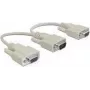 Cabo VGA DeLOCK VGA/2 x VGA 0,2 m