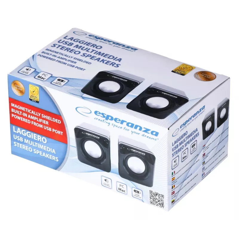 Altifalante Esperanza EP111 2 vias preto 6 W