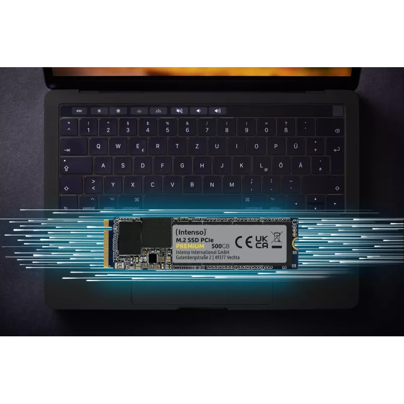 Unidade SSD Intenso 2 TB M.2 PCI Express 3.0 NVMe 3D NAND modelo 3835470