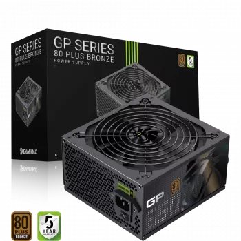 Fonte de alimentação Gamemax, 80 PLUS, Bronze | GP 650B | 650 W