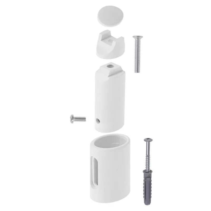 Aquecedor de casa de banho elétrico Adler AD 7824 600 W, branco, IP24, para montagem na parede, 500×900 mm