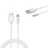 Cabo USB Savio Cl-193 USB 2.0 2 m USB A USB C/Lightning Branco