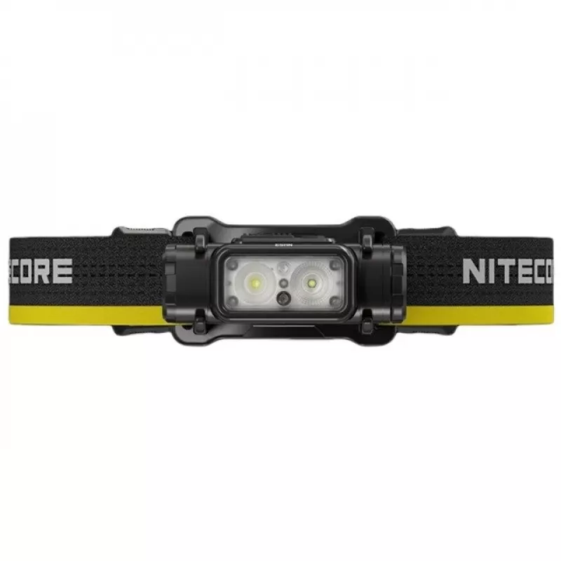Lanterna frontal Nitecore NU53 — luz recarregável mãos livres, design compacto