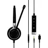 EPOS Sennheiser Headset Impact SC 635 USB-C 3,5mm USBC 3,5mm mono preto prateado (1000669)