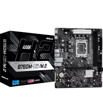 Motherboard ASRock B760M-H2/M.2 DDR5 LGA1700 Micro-ATX