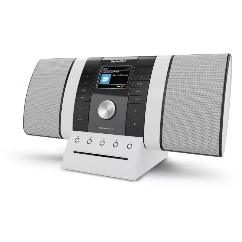 Rádio portátil TECHNISAT Multyradio 4.0 SE preto/branco com Bluetooth e USB