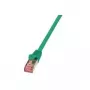 Cabo de rede LogiLink 3m Cat.6 RJ-45 S/FTP verde