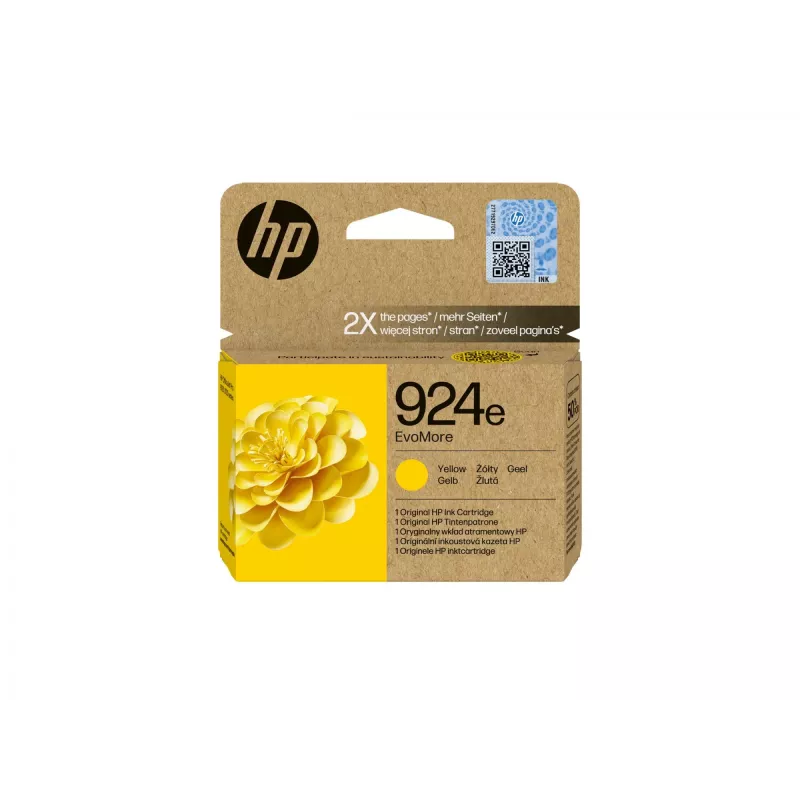 HP 924e EvoMore Amarelo Cartucho de tinta original