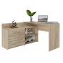 Secretária de computador Topeshop DANY SONOMA KPL cor carvalho