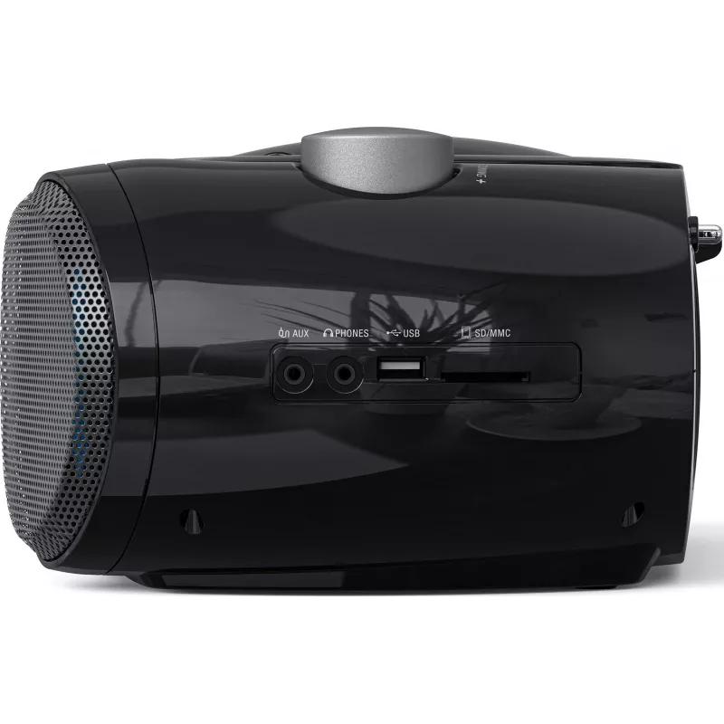 Sencor SPT 6510DB boombox portátil DAB+, CD/MP3/USB/SD, Bluetooth 5.3, FM RDS, 16 W, preto