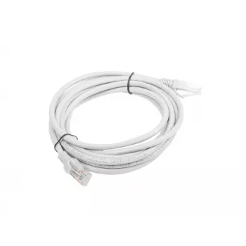 Cabo de rede LANBERG PCU6-10CC-0300-S Cat6 U/UTP RJ-45, 3 m, cinzento